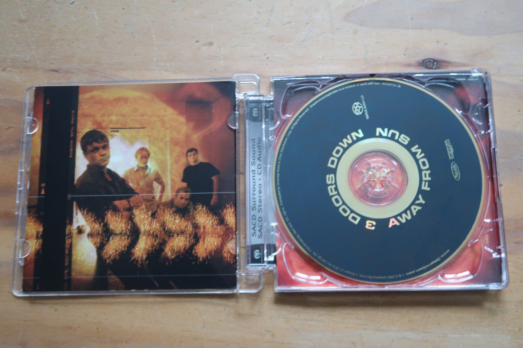 CD: 3 DOORS DOWN - AWAY FROM THE SUN - SACD – Usato da Basel venduto da Patiscat 5