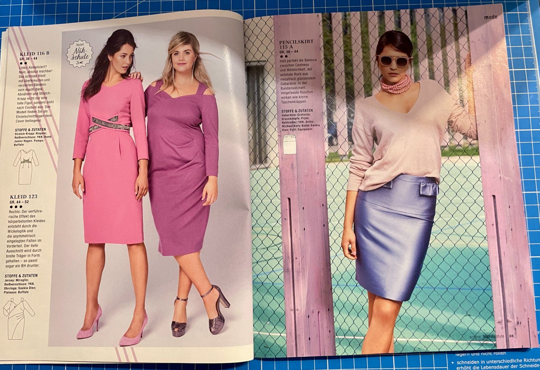 Cartamodelli: Burda Style 09/2017 – Usato da Neuendorf venduto da Knopfi 9