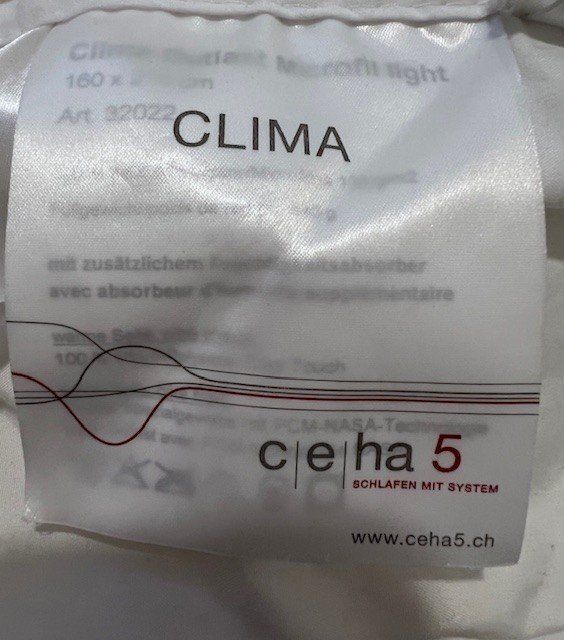 Coperte: Clima Outlast Microfil Decke light – Usato da Goldach venduto da Pinco1811 5