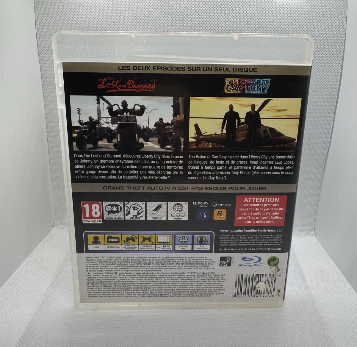 Spiele: GTA Liberty City Stories PS3 – Gebraucht aus Renens VD von Dan.1020 1