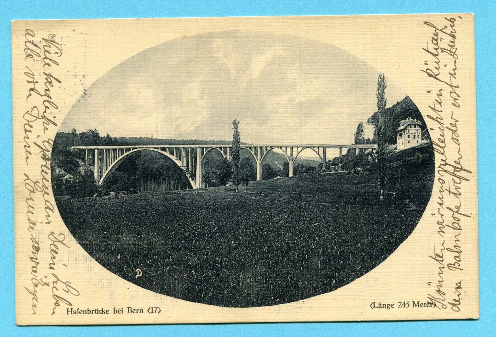 Cartoline postali: Halenbrücke bei Bern 1914 – Usato da Opfikon venduto da Prophila