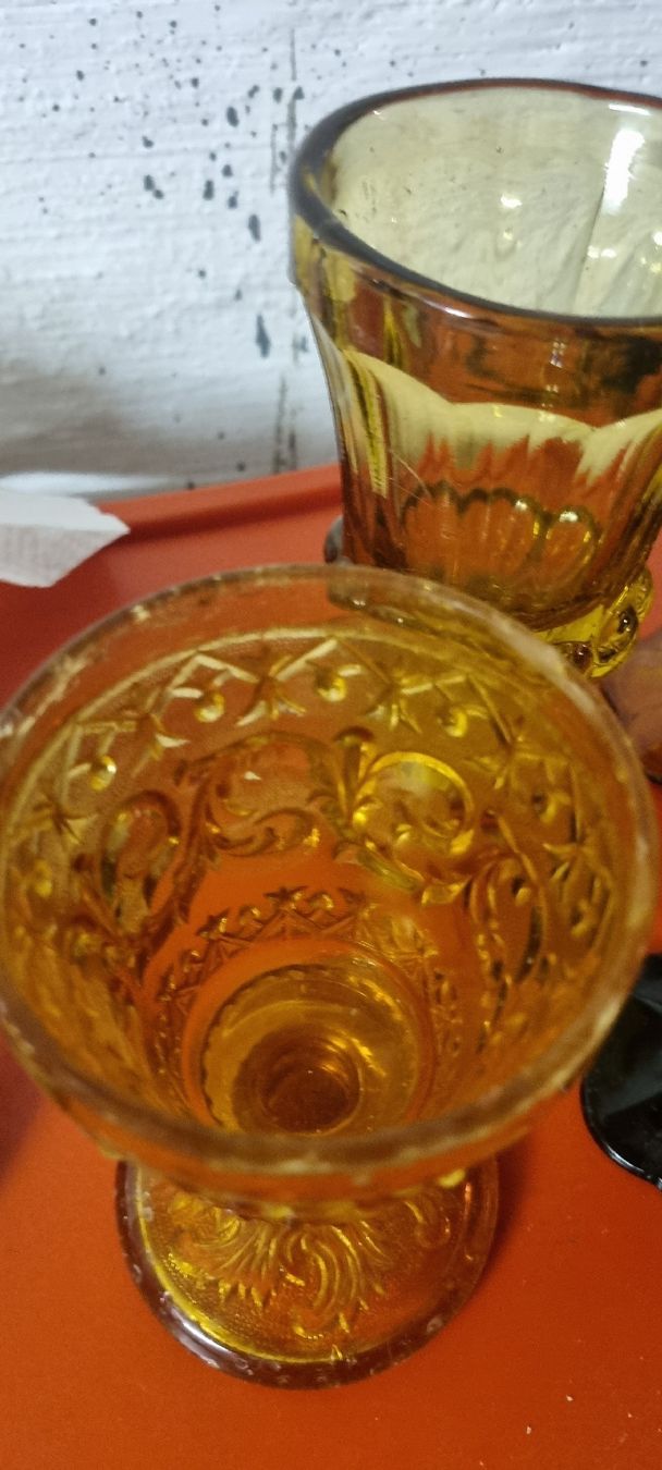 Bicchieri: 4 schöne Vintage Gläser, farbig – Usato da Basel venduto da Jcva 8