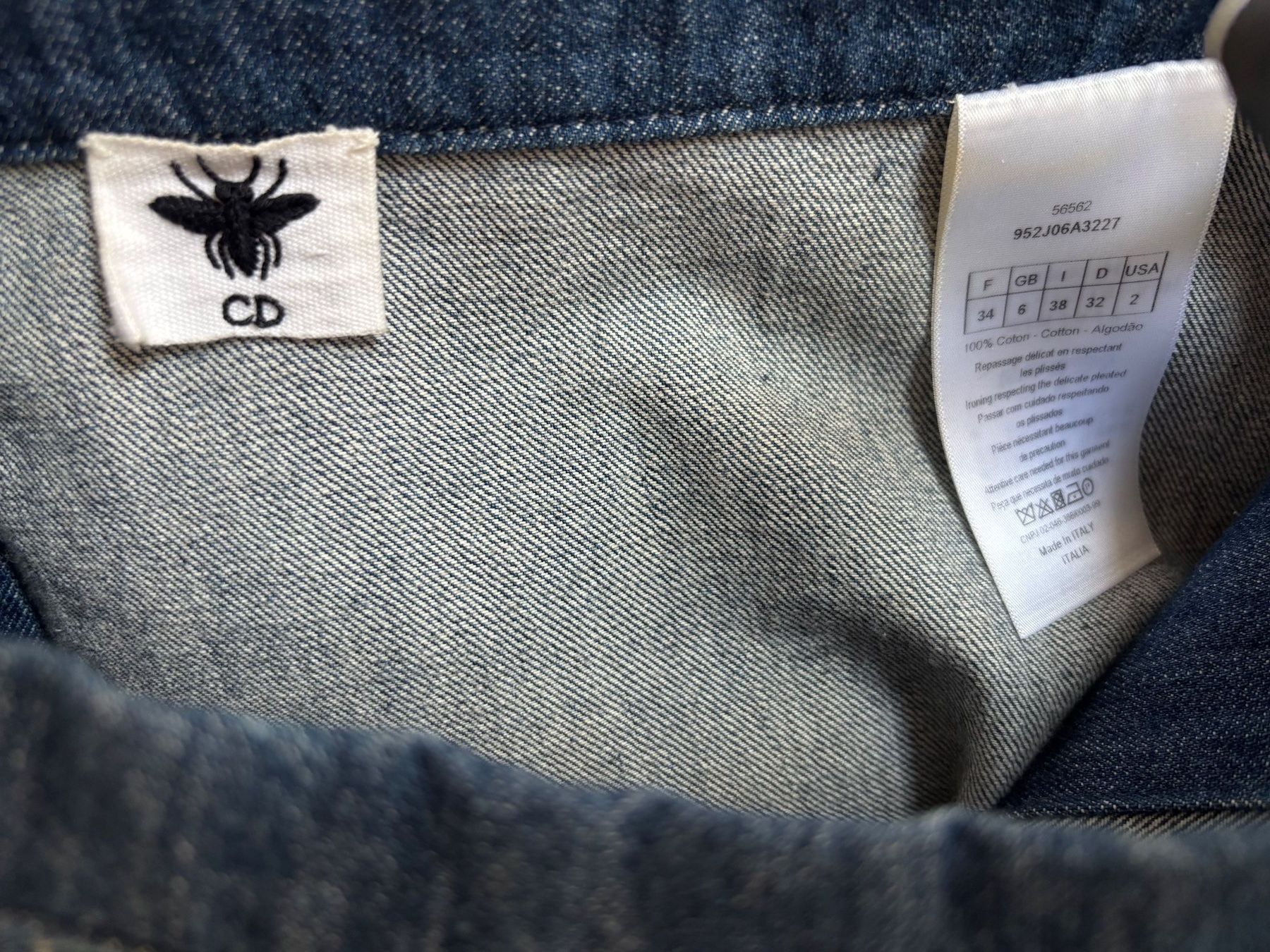Dior Gonne: DIOR Denimjupe , feinste Baumwolle Gr. 32 – Nuovo (secondo la descrizione) da Herrliberg venduto da mayfi 7