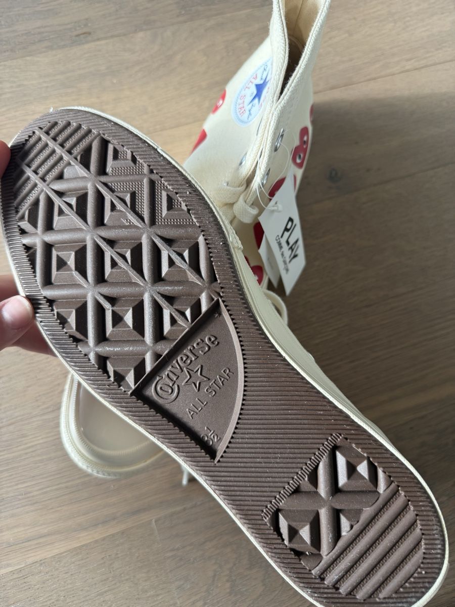 Comme Des Garcons Herrenschuhe: Comme Des Garçons Play x Converse Sneakers  – Neu (gemäss Beschreibung) aus Buchberg von chiarandrina 6