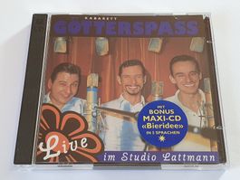 Kabarett Götterspass - Live im Studio Lattmann +Bonus | 2 CD