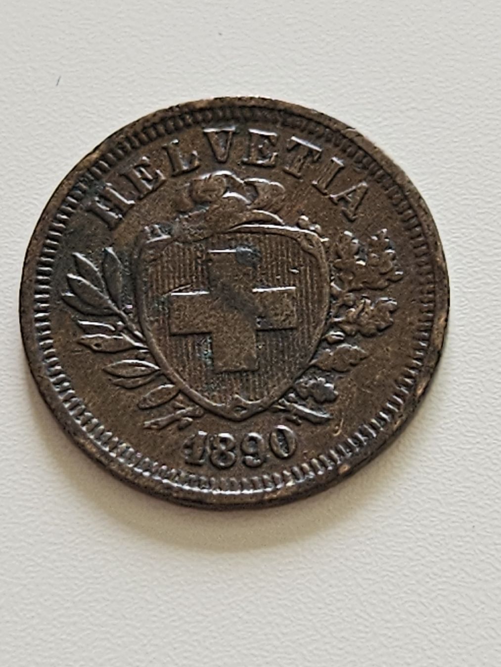 Tutti le monete: 1 Rappen 1890 – Usato da Pfäffikon ZH venduto da Melibol