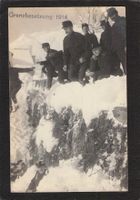 Karte Militär , Grenzbesetzung 1914
