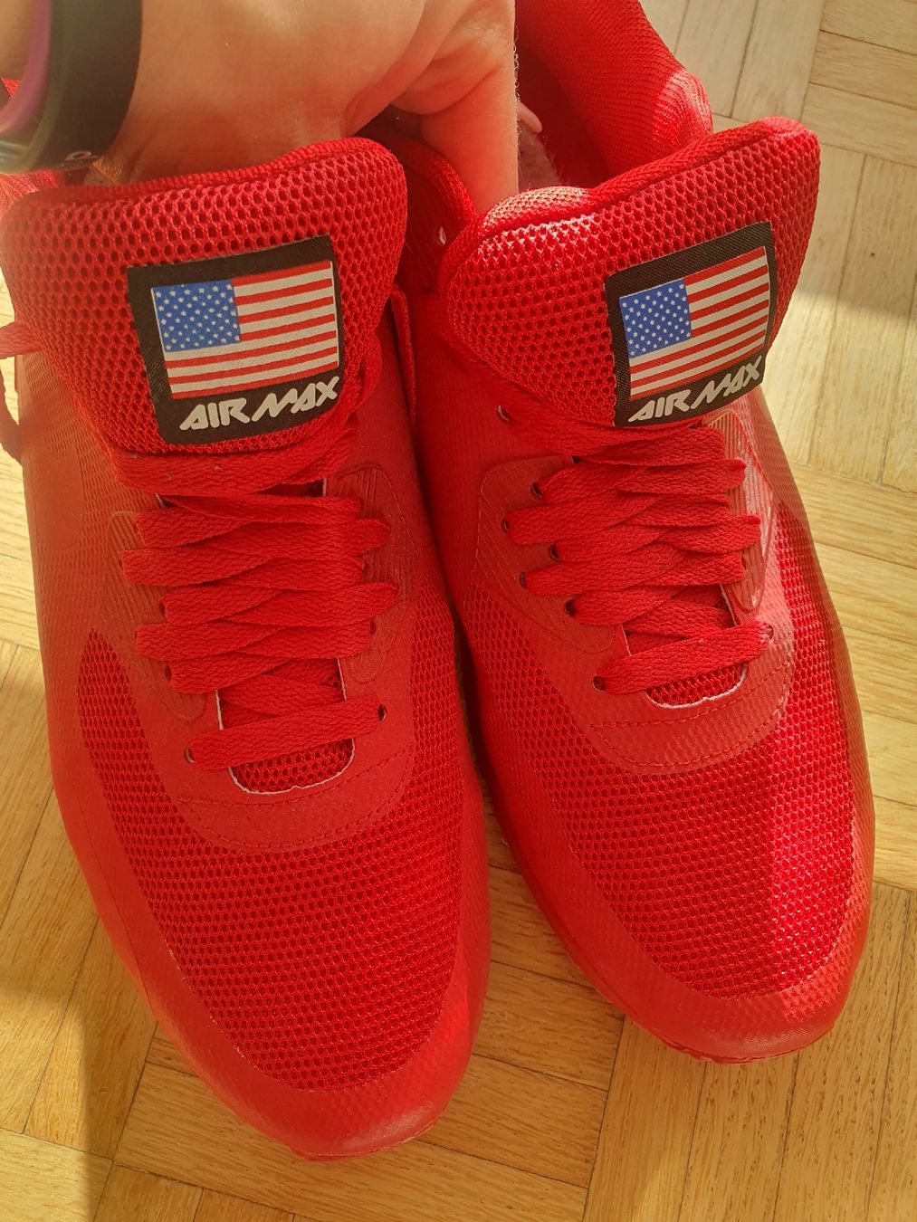 Nike Scarpe da uomo: Nike Air Max 90 HYP Red – Nuovo (secondo la descrizione) da Langnau am Albis venduto da ann_h5sz
