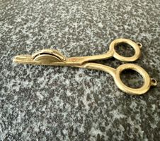 Vintage Kerzenlöscher/Kerzenschere aus Messing