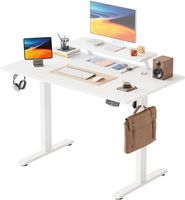 Schreibtisch höhenverstellbar 120x60 mit Monitorständer