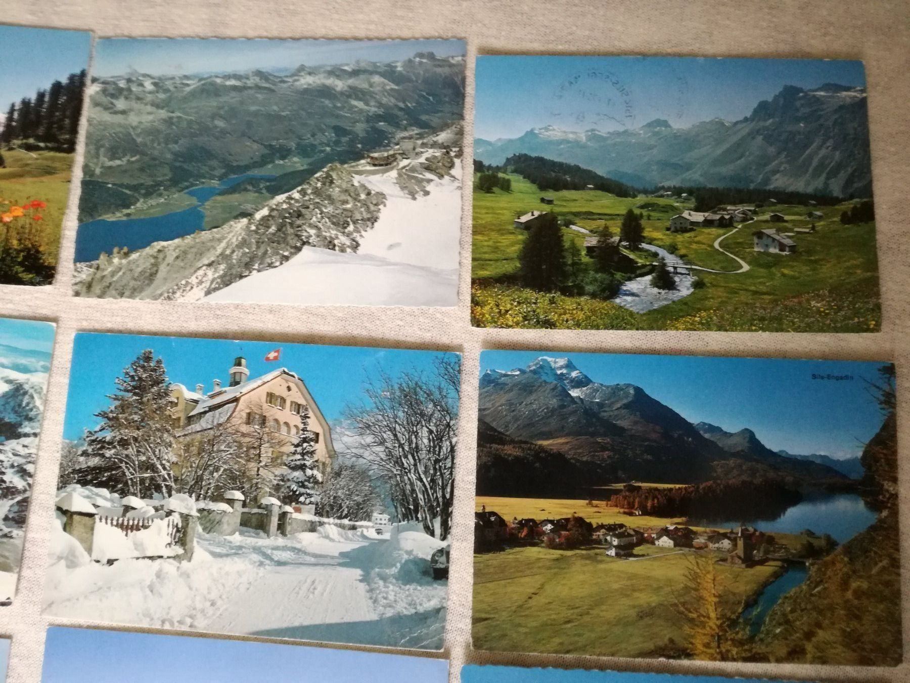 Cartoline postali: 16 AK Oberengadin – Usato da Zürich venduto da tol_b7c7 2