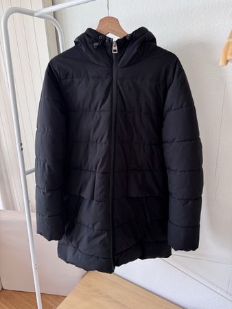 Esprit Black Puffer Coat - Size S - Perfect for Winter