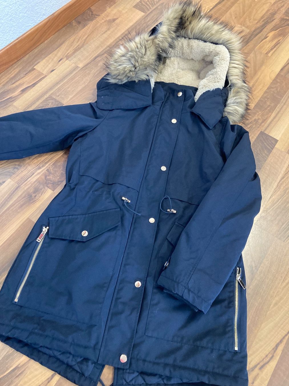 C&A Jacken: Winterjacke C&A Gr. 40 blau – Gebraucht aus Schötz von Jekyll666