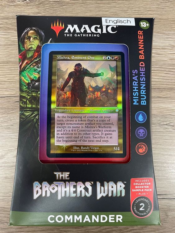Magic Commander Deck The Brothers War Mishra's Burnished Ban Kaufen