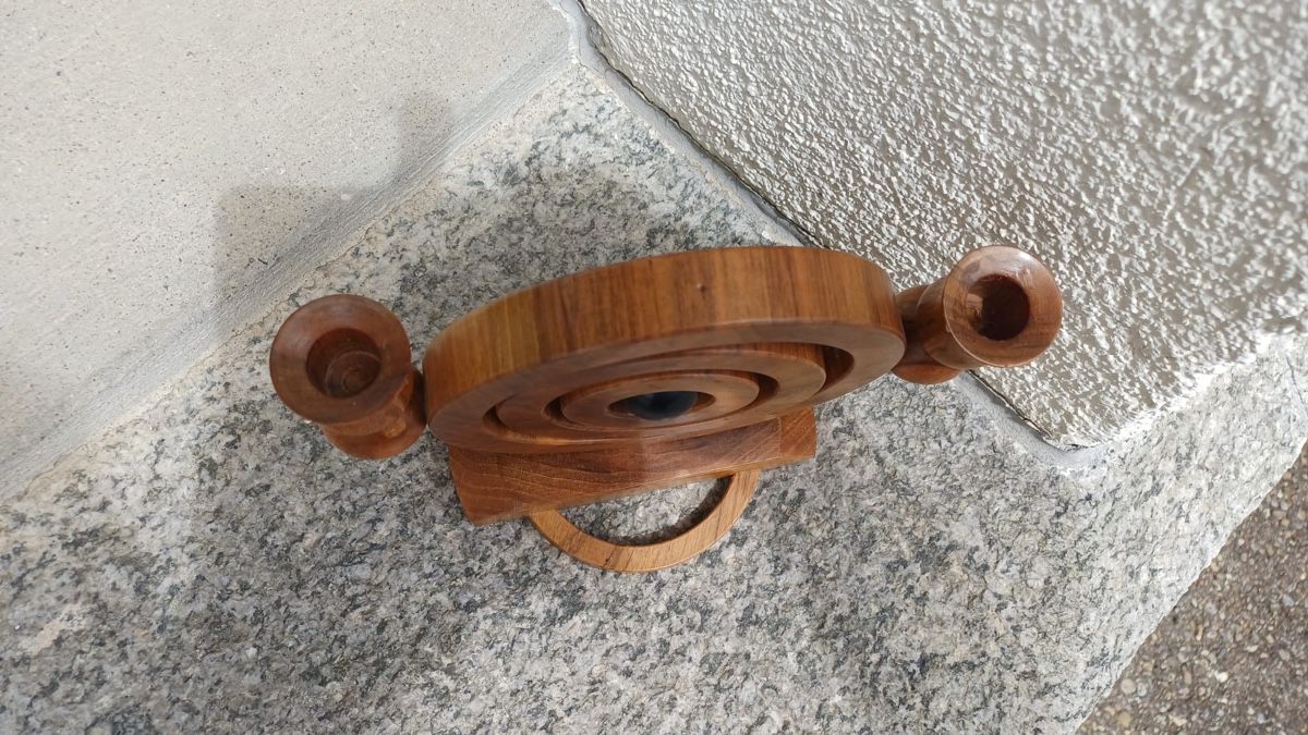 Portacandele: Schöner Kerzenständer aus Holz – Usato da Flawil venduto da Naphtali 5