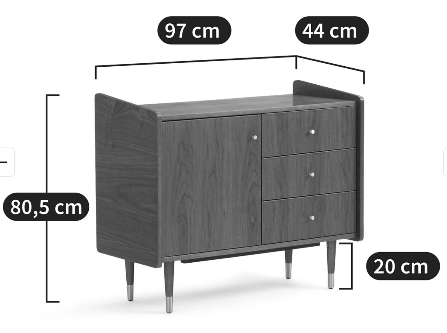 La Redoute Kommoden: LA REDOUTE INTERIEURS Vintage-Kommode / Sideboard – Gebraucht aus Haldenstein von enie123 2