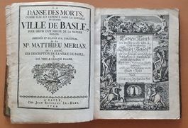 Buch 1744 - MATTHÄUS MERIAN, Totentanz Stadt Basel 