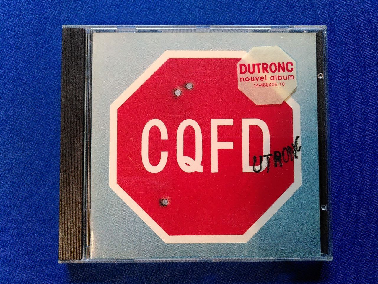CD: C.Q.F. Dutronc  - Année 1987 – Usato da Plan-les-Ouates venduto da jyg_bts5