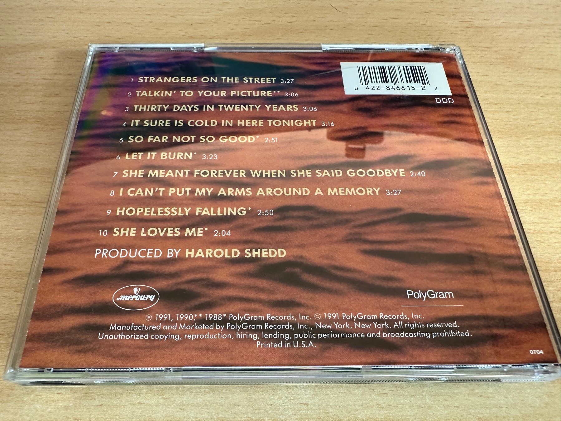 CD: Jeff Change - Picture on the Wall – Usato da Rikon im Tösstal venduto da Alpenmutz 1