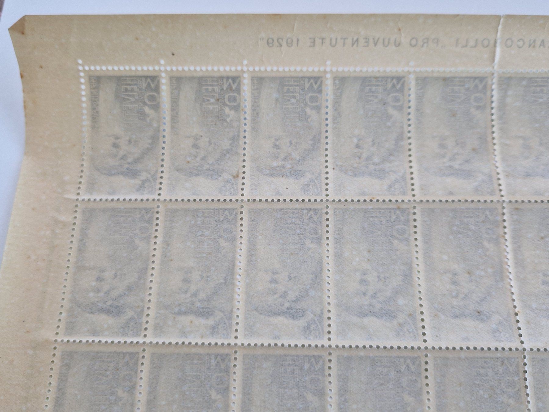 Tutti i francobolli: PJ Bogen 1927, postfrisch, ab 1.- – Usato da Burgdorf venduto da Glossy01 6