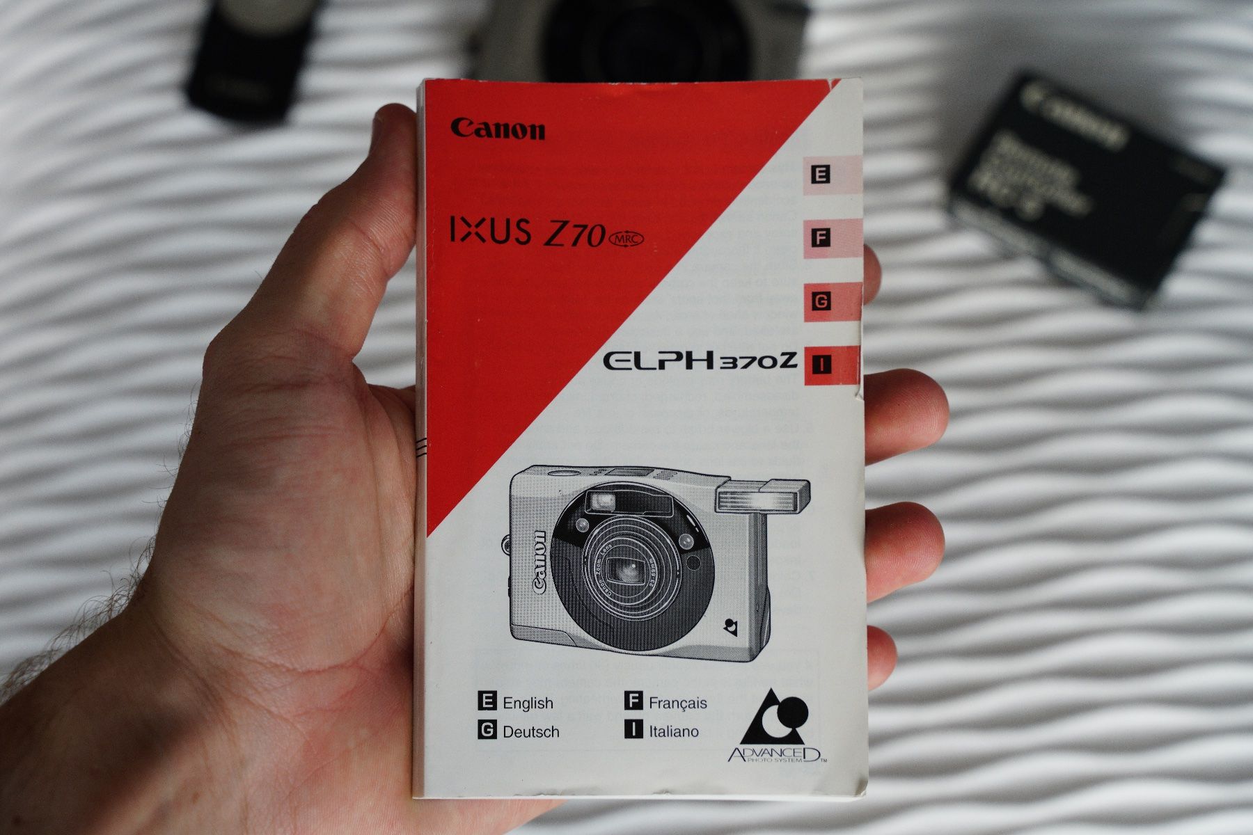 Canon Kamera: Nanon IXUS Z70 - 23-69mm + Remote Controller RC-5 – Defekt aus Dagmersellen von sim_zqh8 3