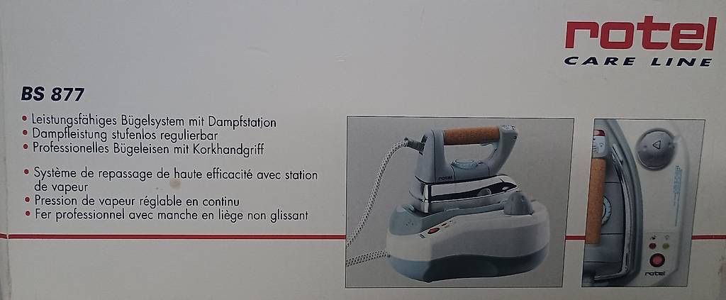 Rotel Bügeleisen: Rotel Bügeleisen BS 877 – Gebraucht aus Dietikon von The-Star-Shop 3