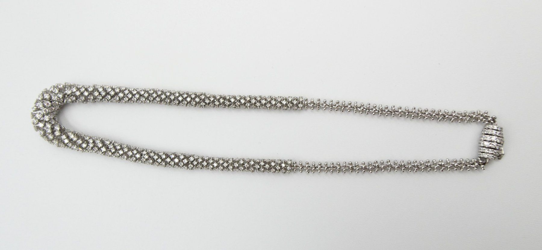 Catenine: DIAMANT COLLIER IN 750 WEISSGOLD – Usato da Luzern venduto da EdiGem 6
