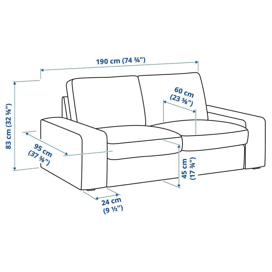 Ikea Divani: Sofa IKEA KIVIK – Usato da Burgdorf venduto da Luis_Schiffmann 4