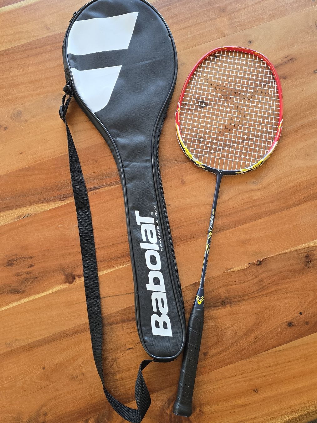 Racchette: Badminton Schläger mit Hülle – Usato da Neunkirch venduto da BoBo007