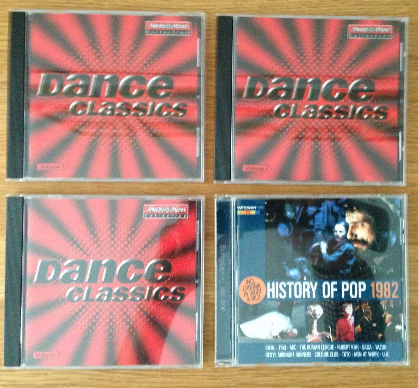CD: 4 x CD Dance und 80er wie abgebildet – Usato da Eglisau venduto da felix_ch