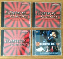 4 x CD Dance und 80er wie abgebildet