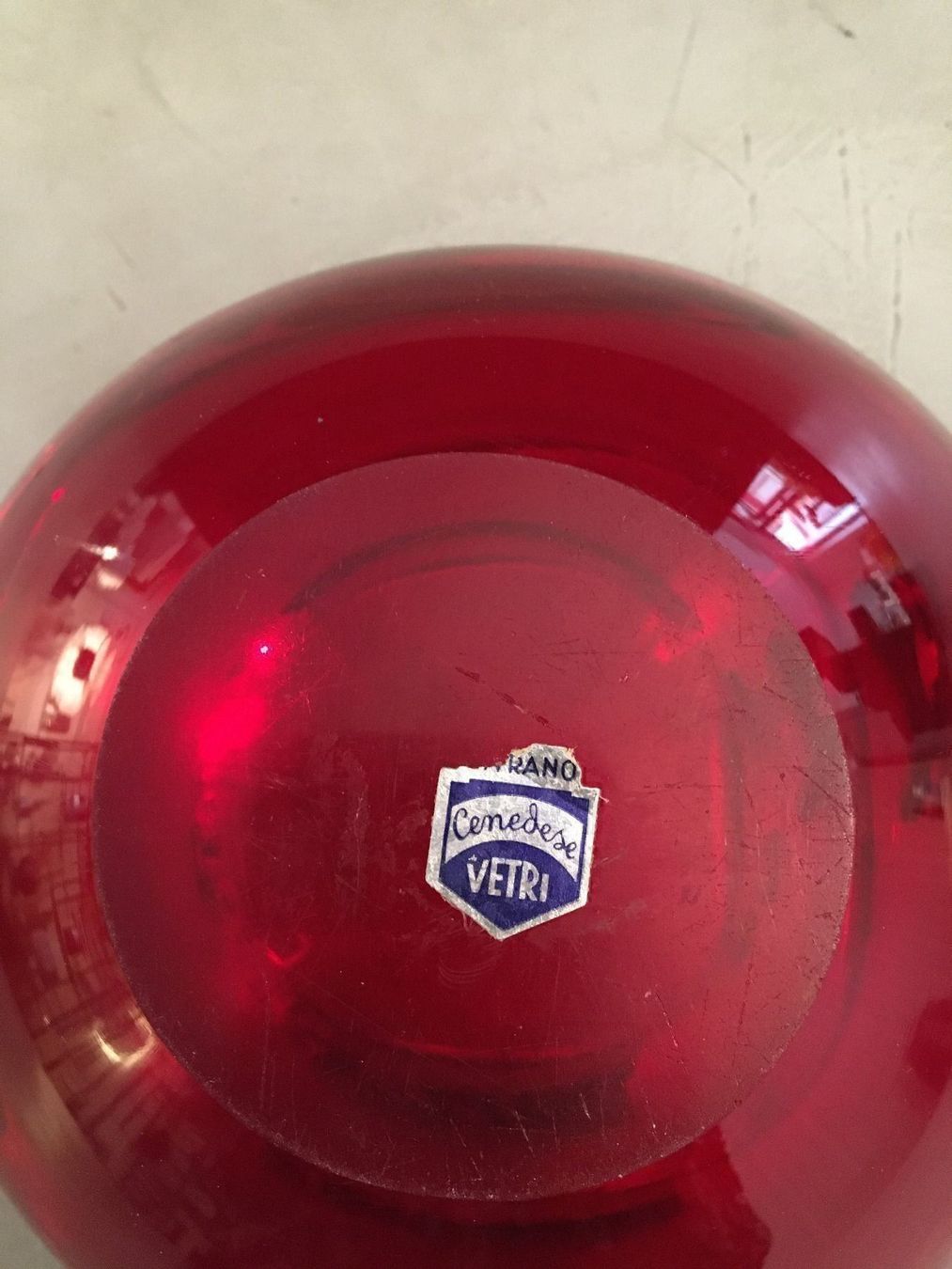 Murano Bicchieri: Murano Glas Schale, Cenedese – Usato da Rüti ZH venduto da Engel0070 2