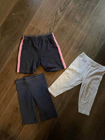 Lot de 3 leggings courts,   122