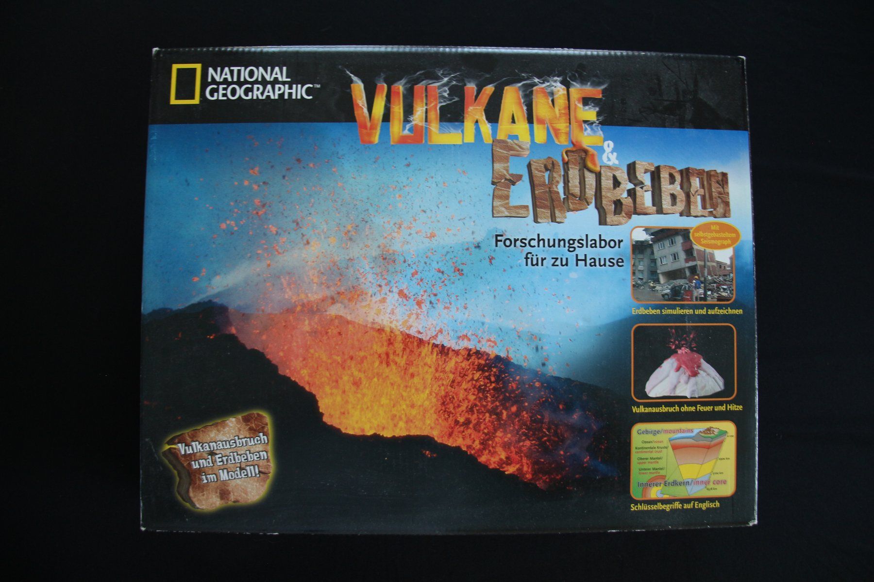 Giochi: Forschungsset Vulkane und Erdbeben – Nuovo e nell'imballaggio originale da Eschlikon TG venduto da Spitzmuus