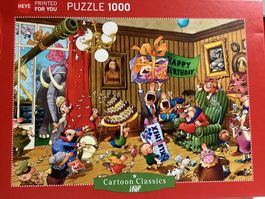 Heye Puzzle - Cartoon Classics - 1000 Teile -Top!