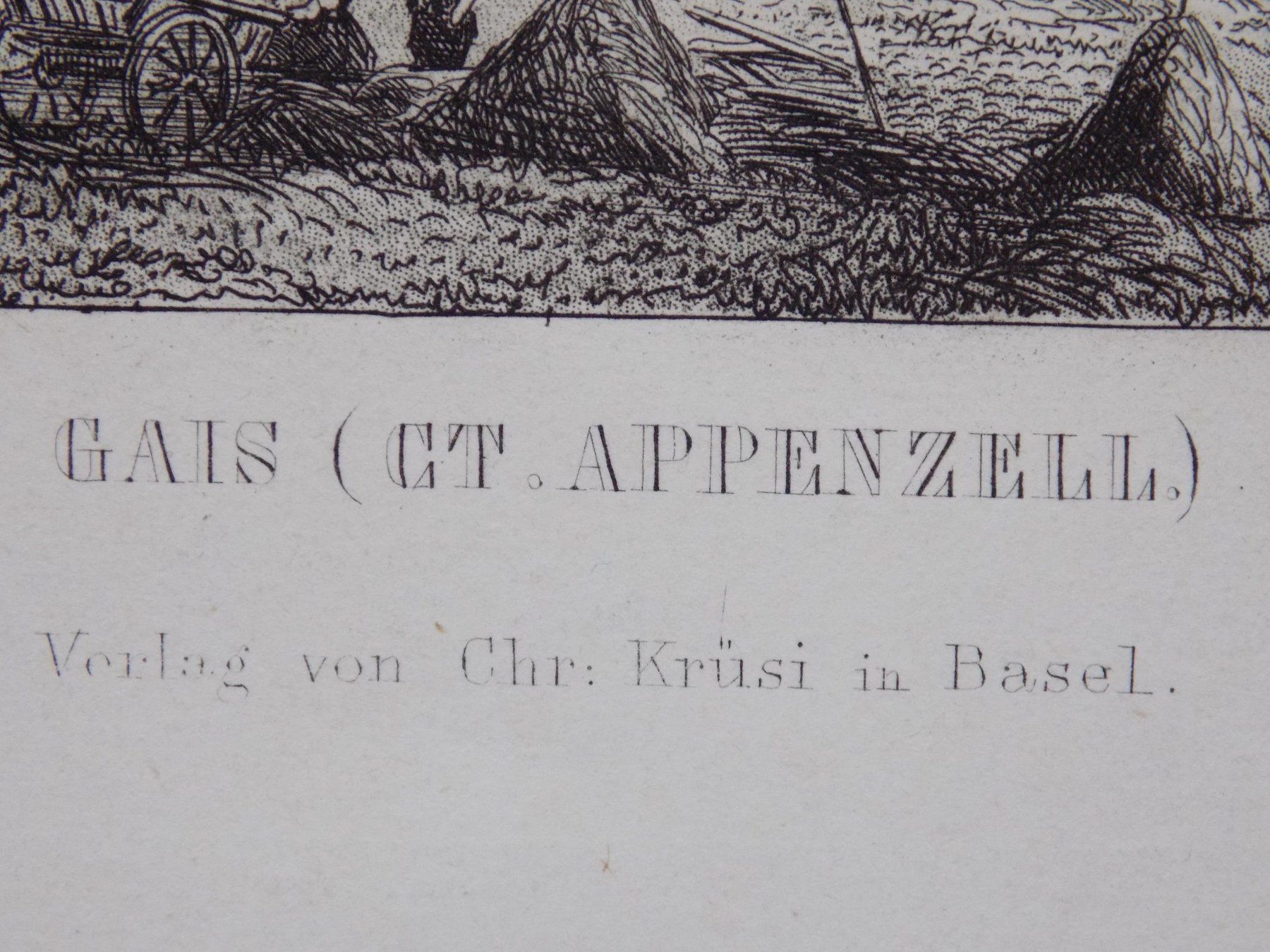 Stiche: Gais – Gebraucht aus Risch von Rischli15 2