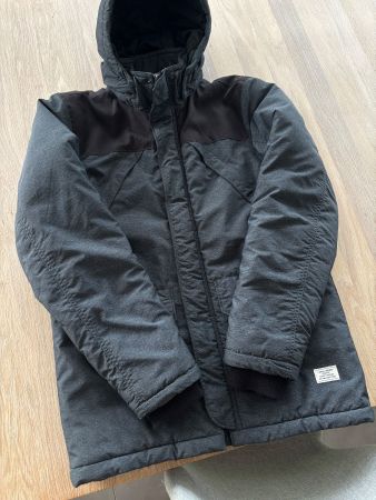 Veste chaude H&M Bleu-Gris Taille 170