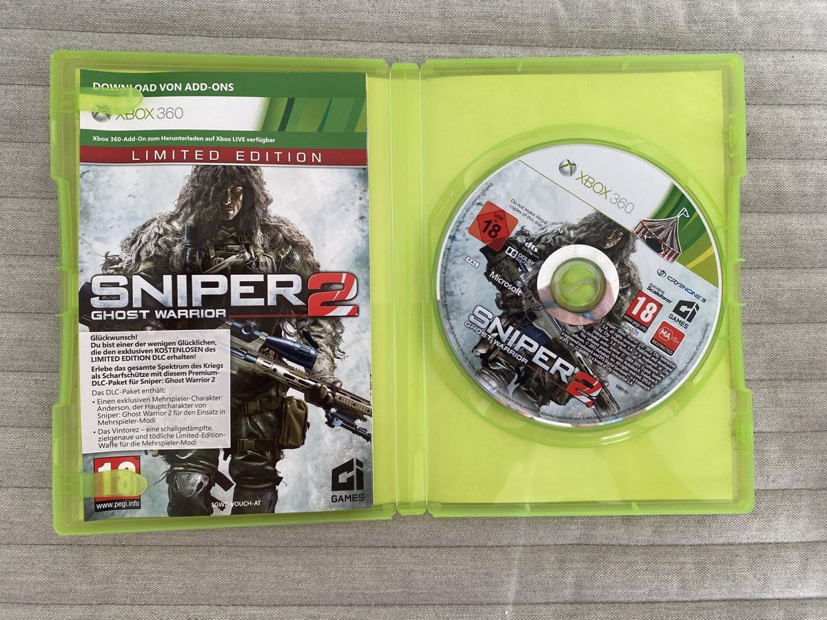 Microsoft Giochi: Sniper 2 Ghost Warrior für Xbox 360 – Usato da Thunstetten venduto da Virus_33 1