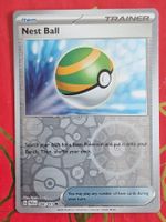 Nest Ball - Pokemon Reverse Holo Paldean Fates