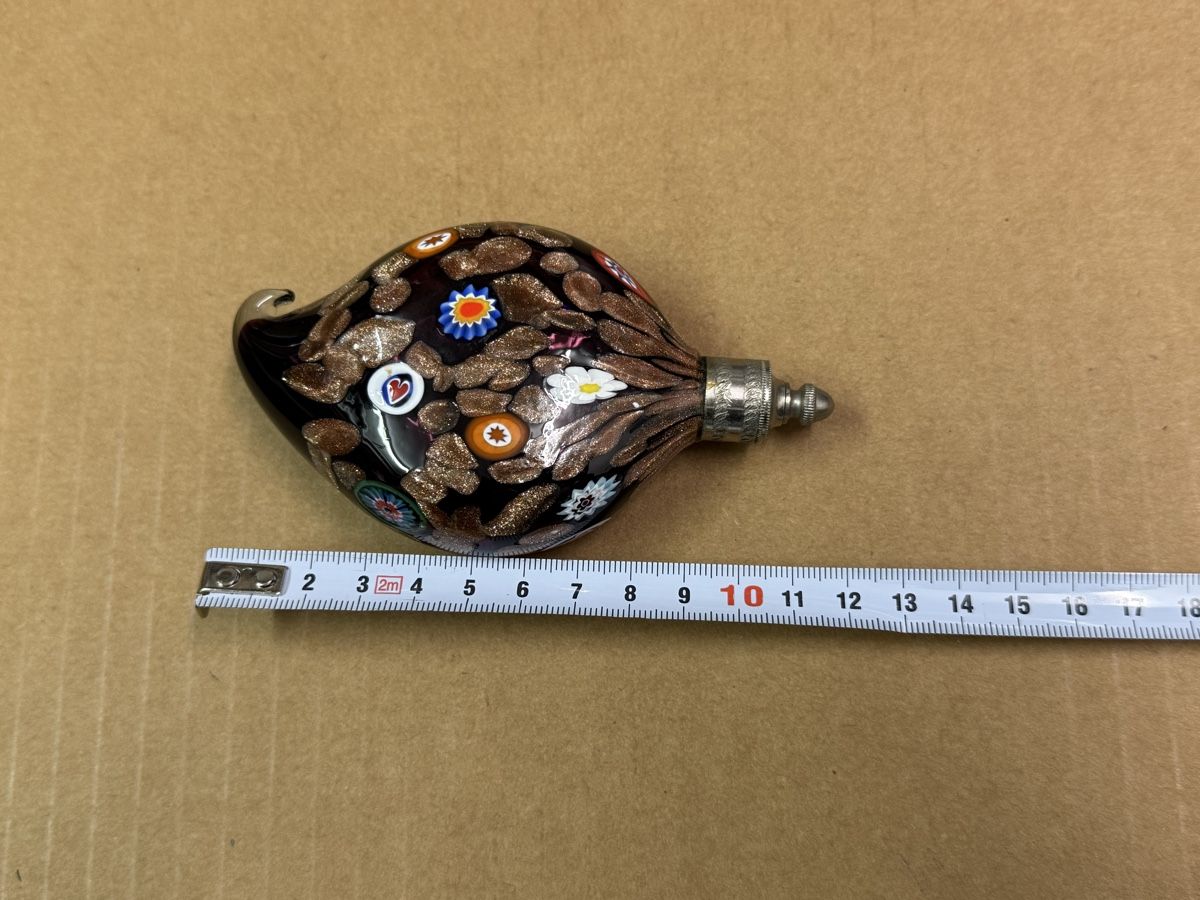 Murano Flaconi: Antiker Murano Glas Flakon Parfüm Fläschchen – Usato da Zürich venduto da daki81 2