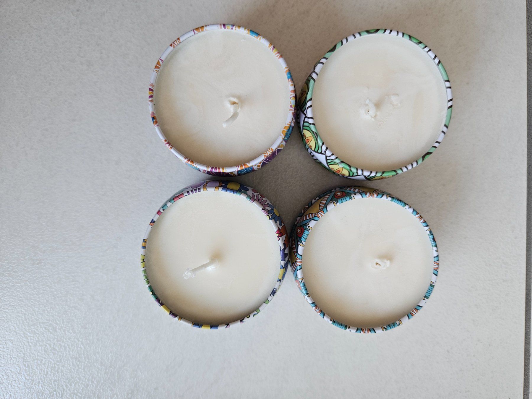 Candele: Duftkerzen Mandala 4.Stk in Dosen – Nuovo e nell'imballaggio originale da Oftringen venduto da Mrg3 2