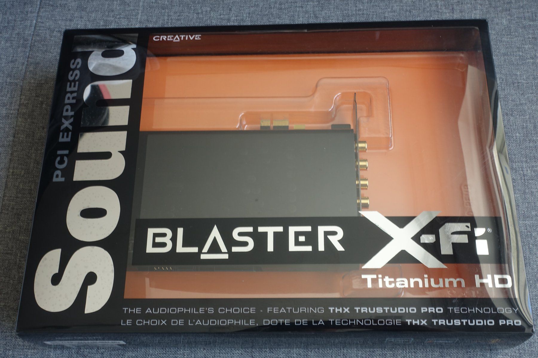 Creative Schede audio: CREATIVE Sound Blaster X-Fi Titanium HD – Nuovo e nell'imballaggio originale da Wallbach venduto da Sarrows 1