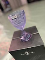 NEU! VISTA ALEGRE BICOS SET 4 WATER GOBLETS ALFAZEMA
