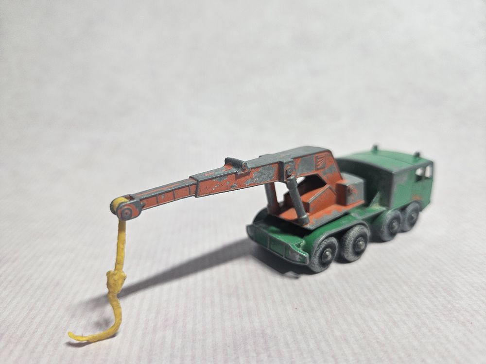 Matchbox Lesney Series A N°30 – 8 Wheels Crane, Très Bon état Avec Boîte D'origine