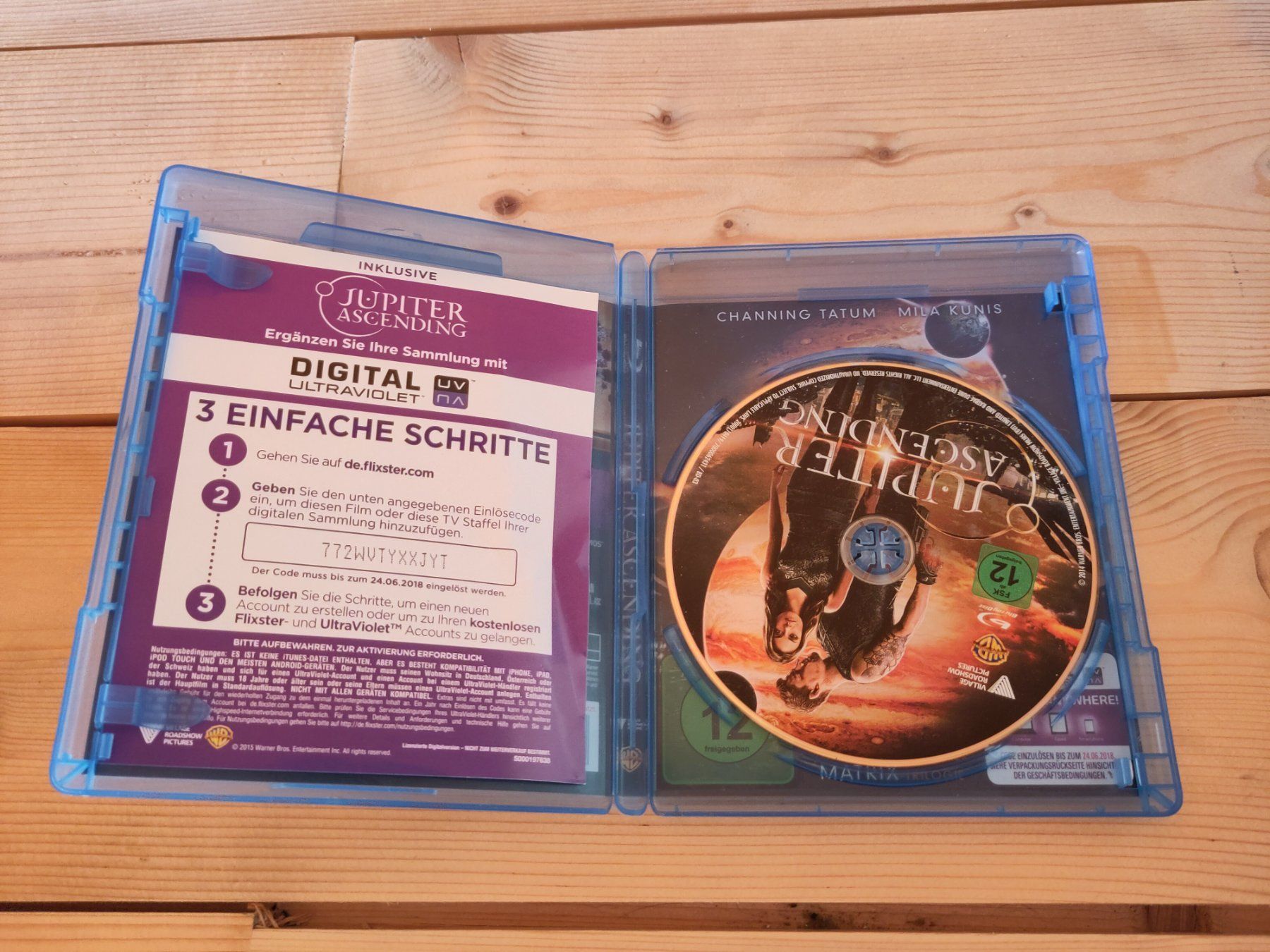 Alle DVDs: Jupiter Ascending – Gebraucht aus Wasterkingen von Palu17 1