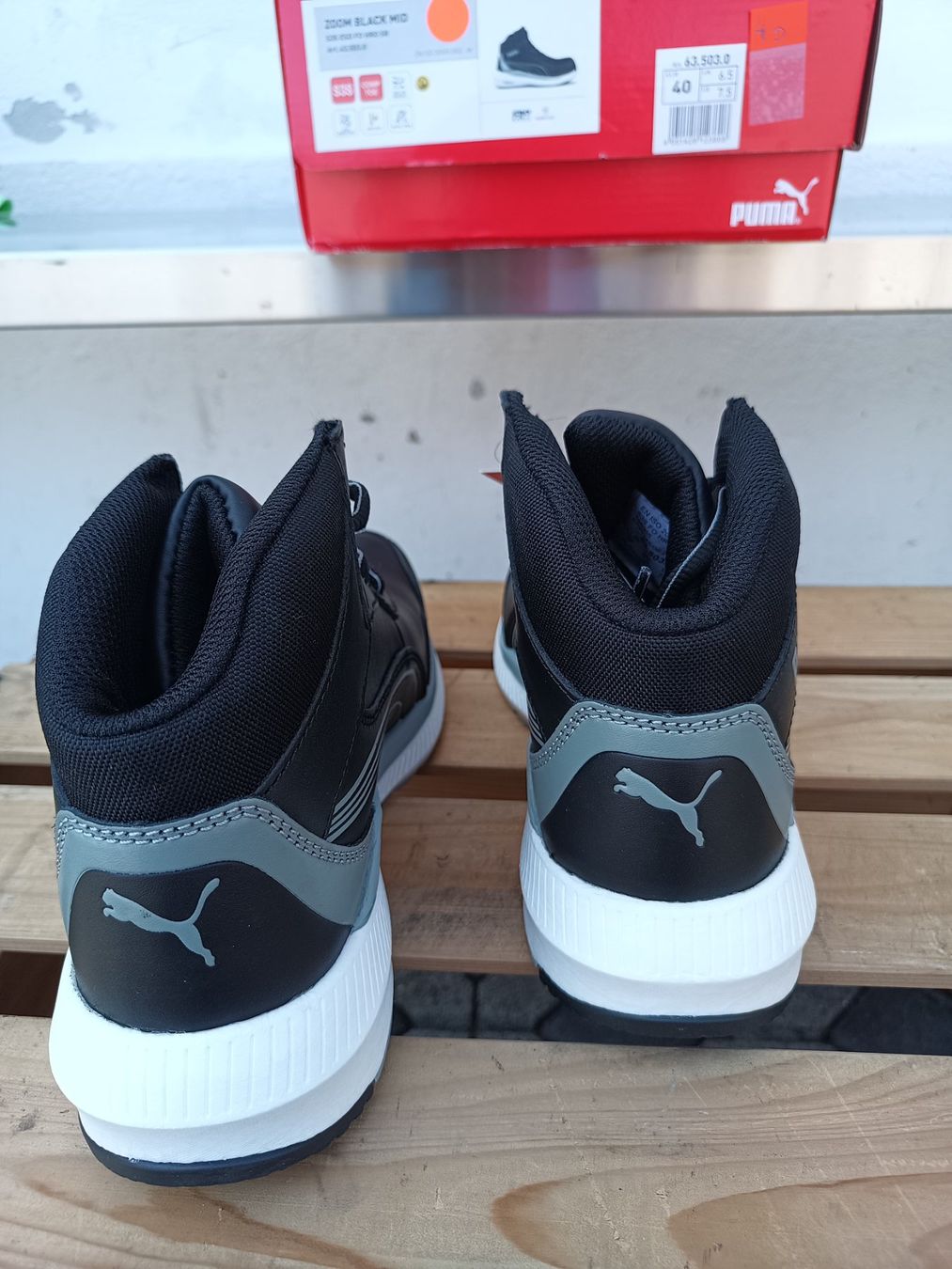 Puma Scarpe da uomo: Puma Sicherheitsschuhe S3S 40 – Nuovo e nell'imballaggio originale da Oberegg venduto da A-Z.Handel.Loehrer 1