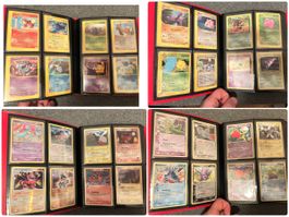 Pokemon Sammlung mit 164 Karten im Binder + 320 weitere