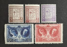 Belgien 1926, Satz ungestempelt