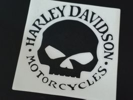 Harley Davidson, autocollant, 16 cm