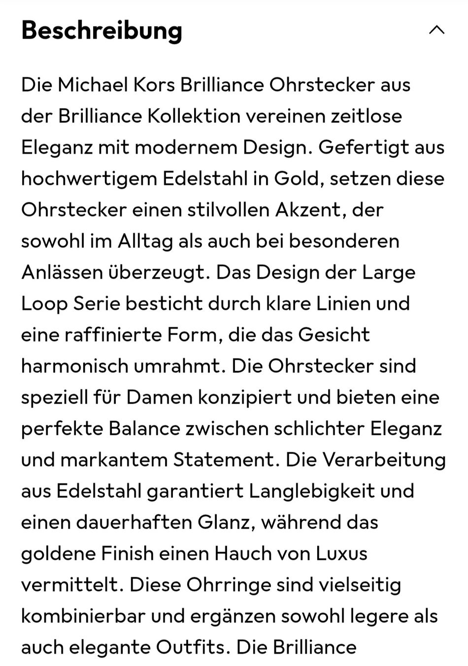 Michael Kors Ohrringe & -stecker: *Michael Kors* Brilliance Ohrringe – Gebraucht aus Ellighausen von kim_vkt5 7